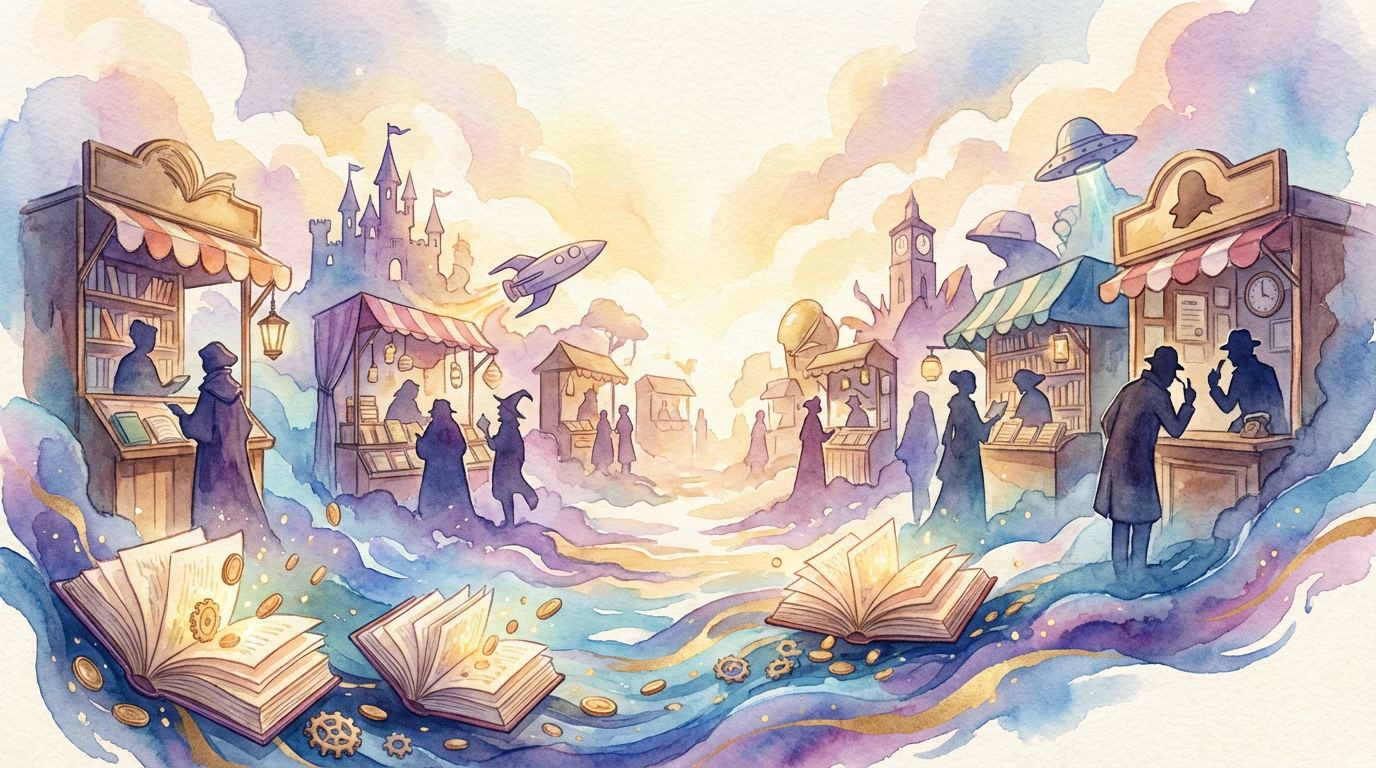 Translating Market Signals: Where Independent Authors Find Their Fortune in Genre Fiction